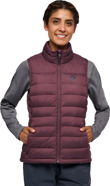 Black Diamond Women's Access Down Vest Fig Black Diamond