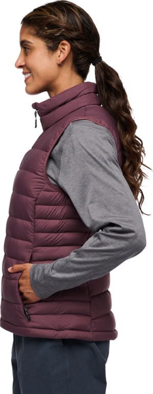 Black Diamond Women's Access Down Vest Fig Black Diamond