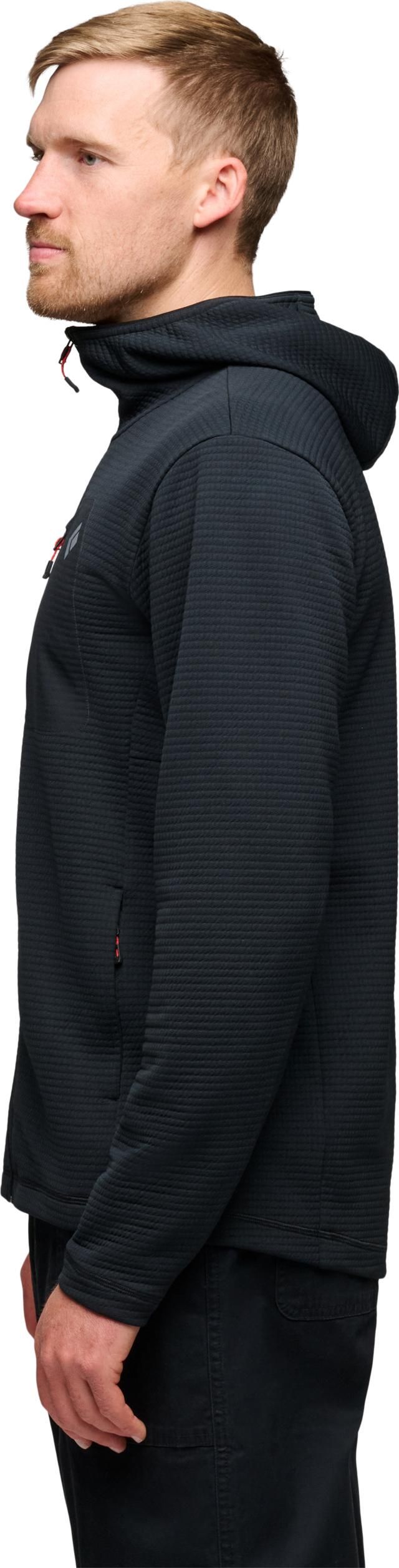 Black Diamond Men's Diverge Fz Hoody Black Black Diamond