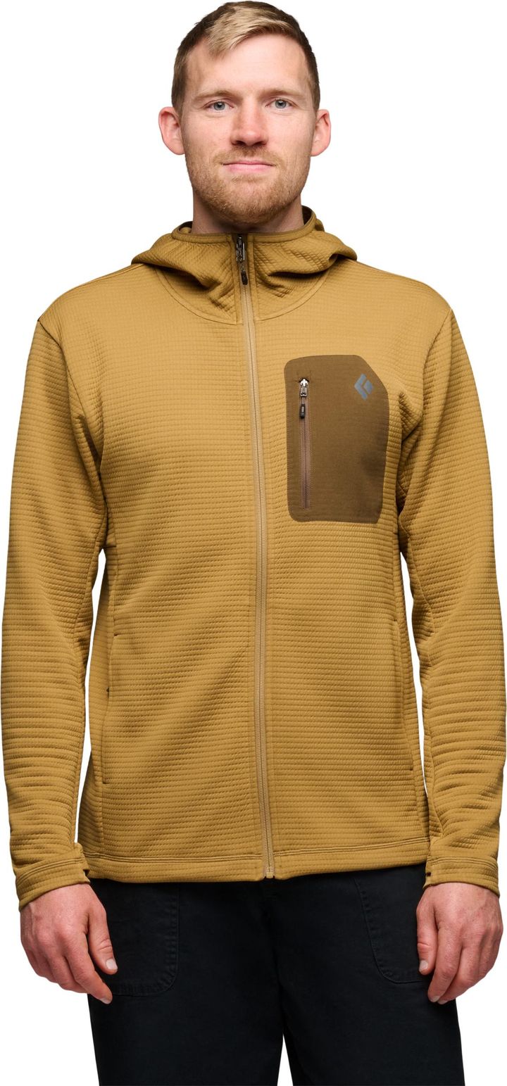 Black Diamond Men's Diverge Fz Hoody Flax Black Diamond