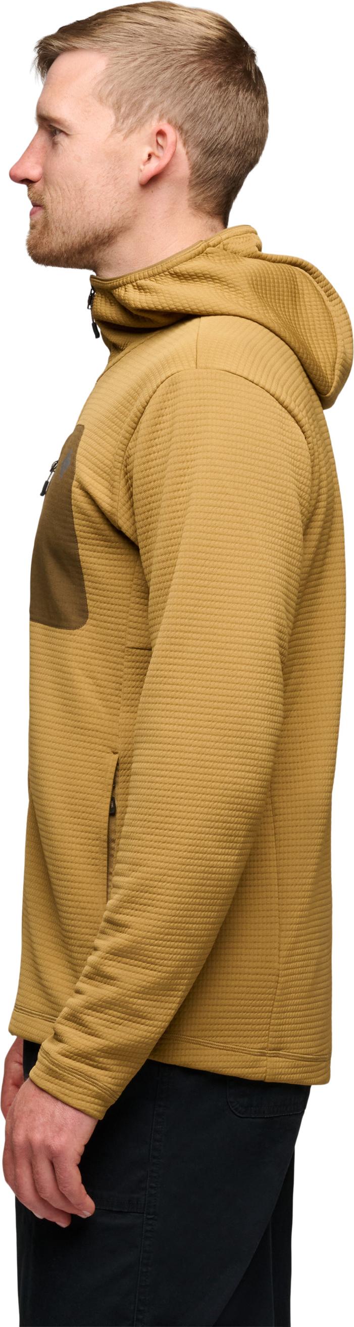 Black Diamond Men's Diverge Fz Hoody Flax Black Diamond