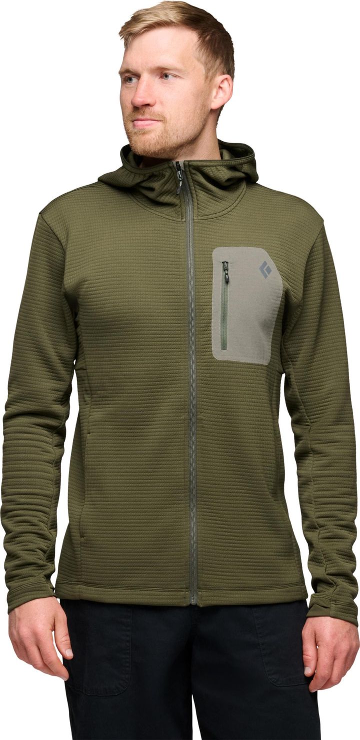 Black Diamond Men's Diverge Fz Hoody Dark Moss Black Diamond