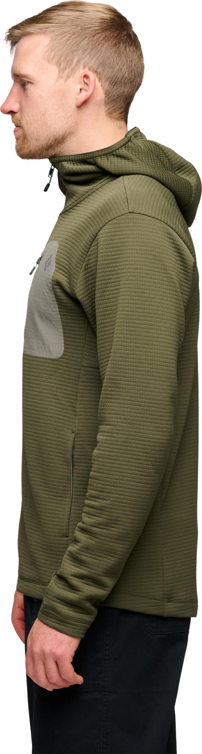 Black Diamond Men's Diverge Fz Hoody Dark Moss Black Diamond