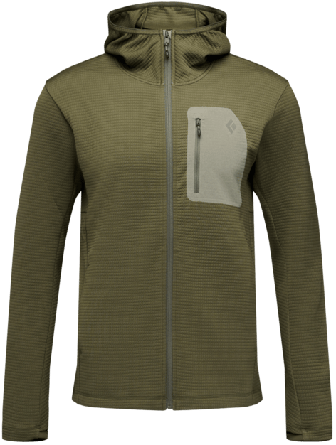 Black Diamond Men's Diverge Fz Hoody Dark Moss