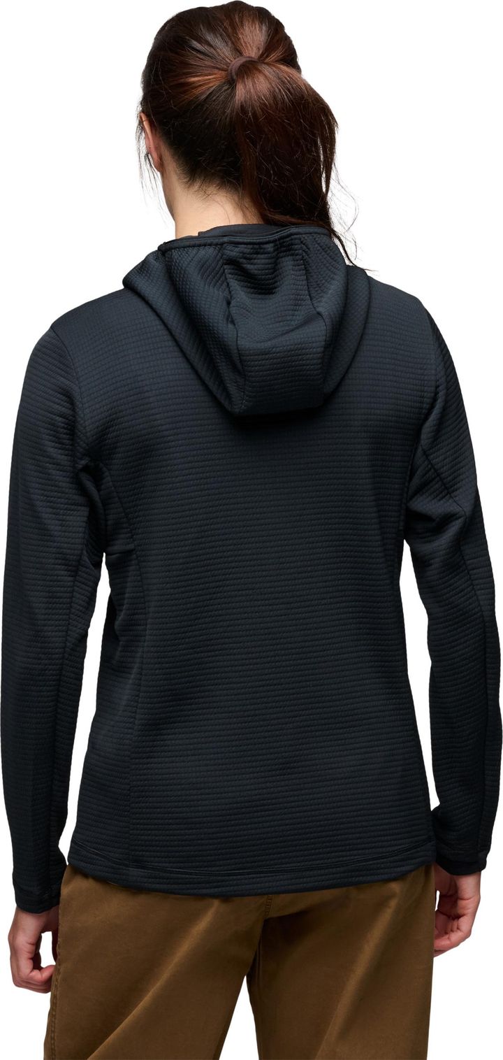 Black Diamond Women's Diverge Fz Hoody Black Black Diamond