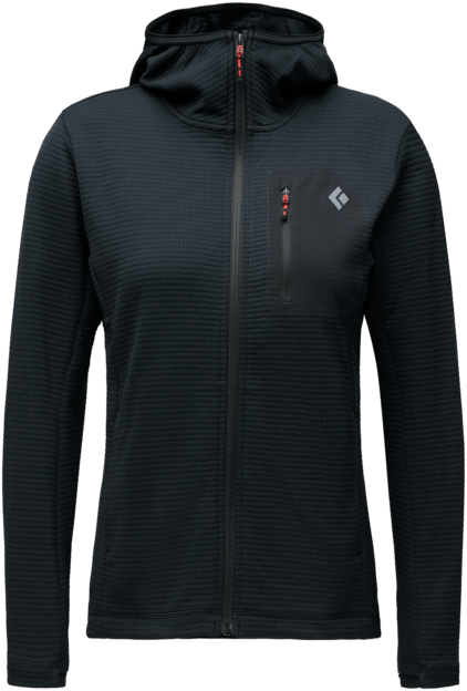 Black Diamond Women's Diverge Fz Hoody Black
