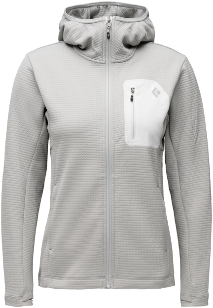 Black Diamond Women's Diverge Fz Hoody Pewter