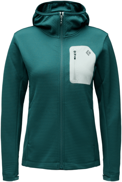 Black Diamond Women's Diverge Fz Hoody Deep Woods