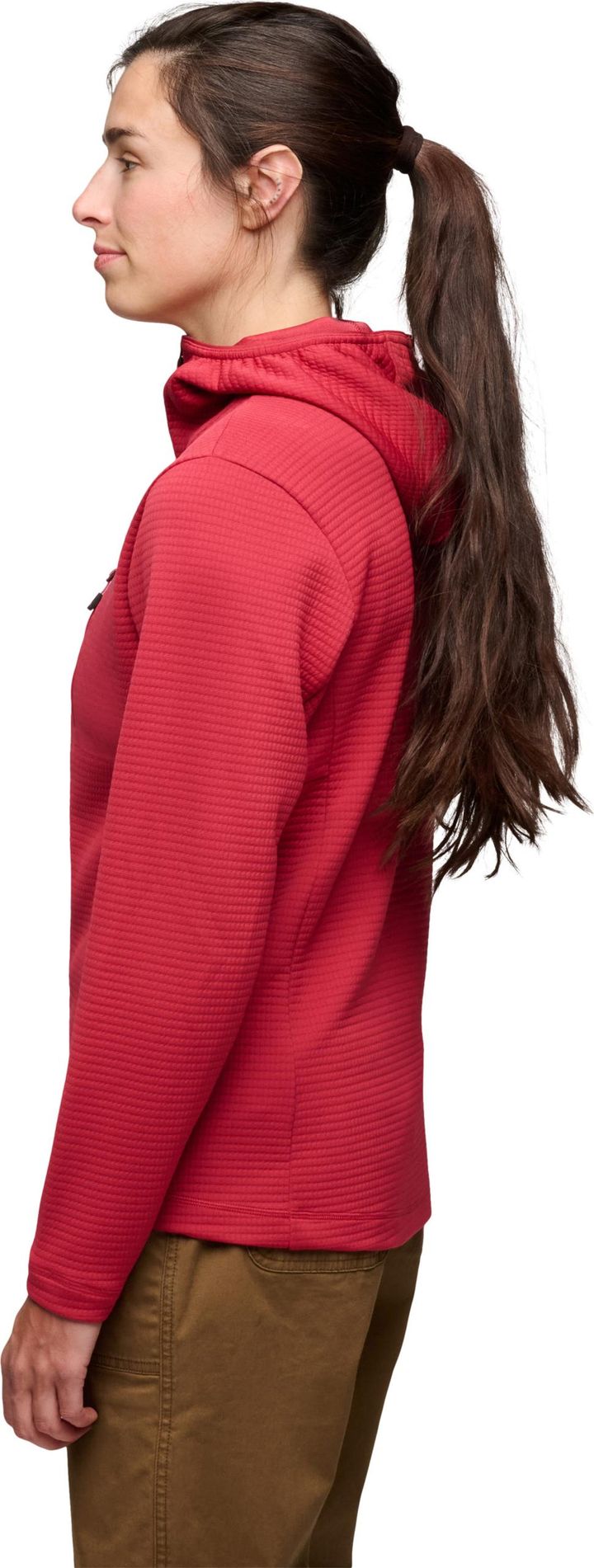 Black Diamond Women's Diverge Fz Hoody Mineral Red Black Diamond
