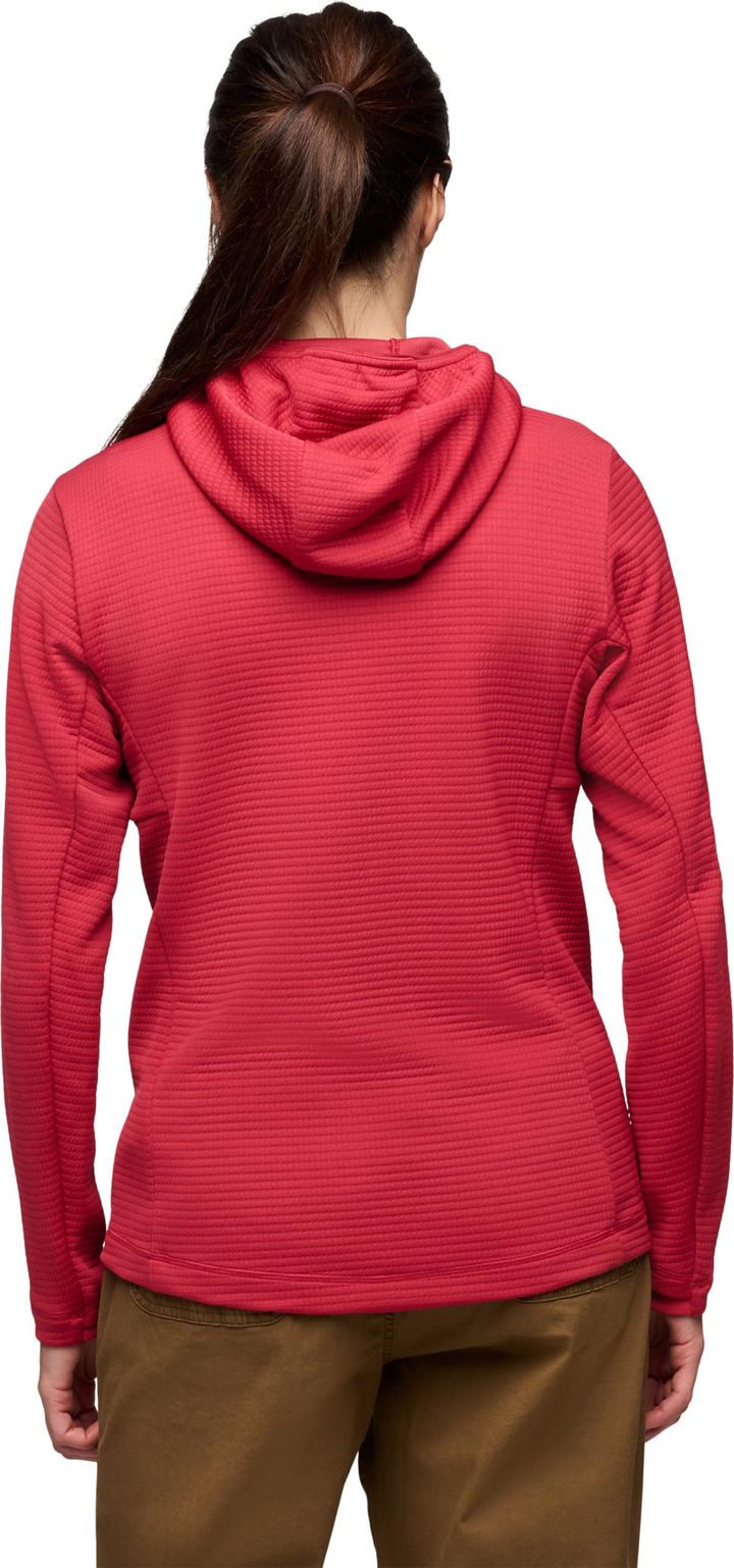 Black Diamond Women's Diverge Fz Hoody Mineral Red Black Diamond