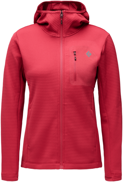 Black Diamond Women's Diverge Fz Hoody Mineral Red