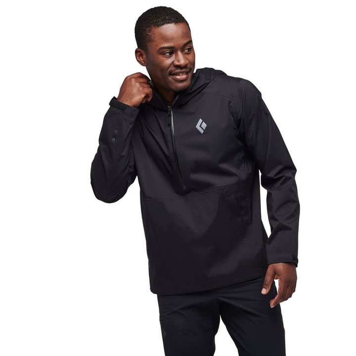 Black Diamond Men's Stormline Stretch Anorak Black Black Diamond