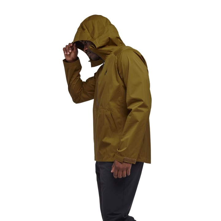 Black Diamond Men's Stormline Stretch Anorak Dark Curry Black Diamond