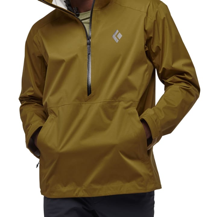 Black Diamond Men's Stormline Stretch Anorak Dark Curry Black Diamond