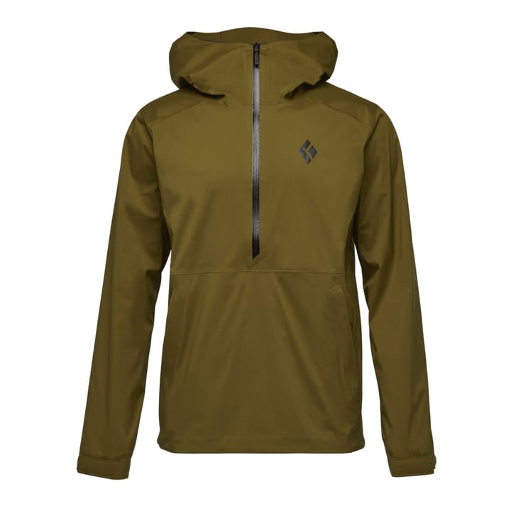 Black Diamond Men's Stormline Stretch Anorak Dark Curry Black Diamond