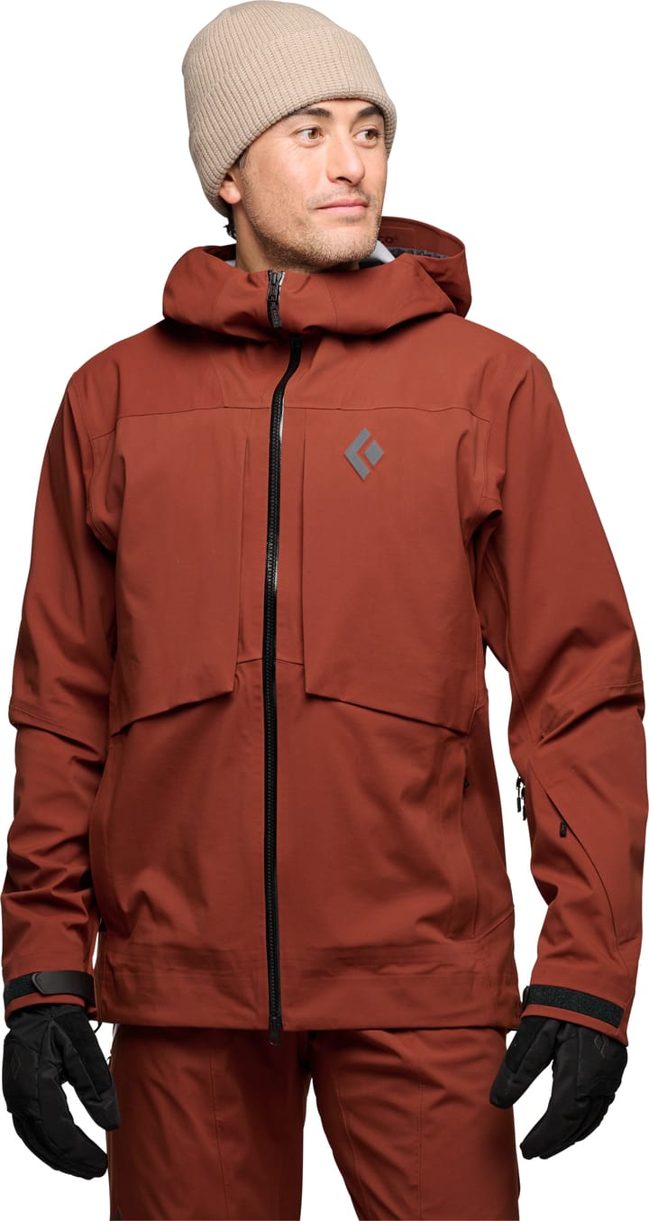 Black Diamond Men's Factor Shell Iron Red Black Diamond