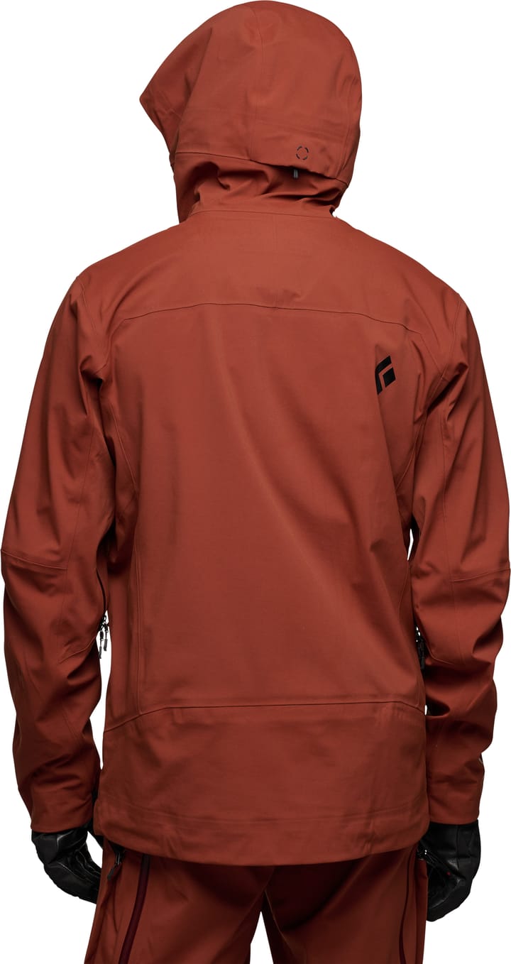 Black Diamond Men's Factor Shell Iron Red Black Diamond