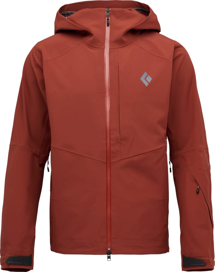 Black Diamond Men's Recon Stretch Shell Iron Red Black Diamond