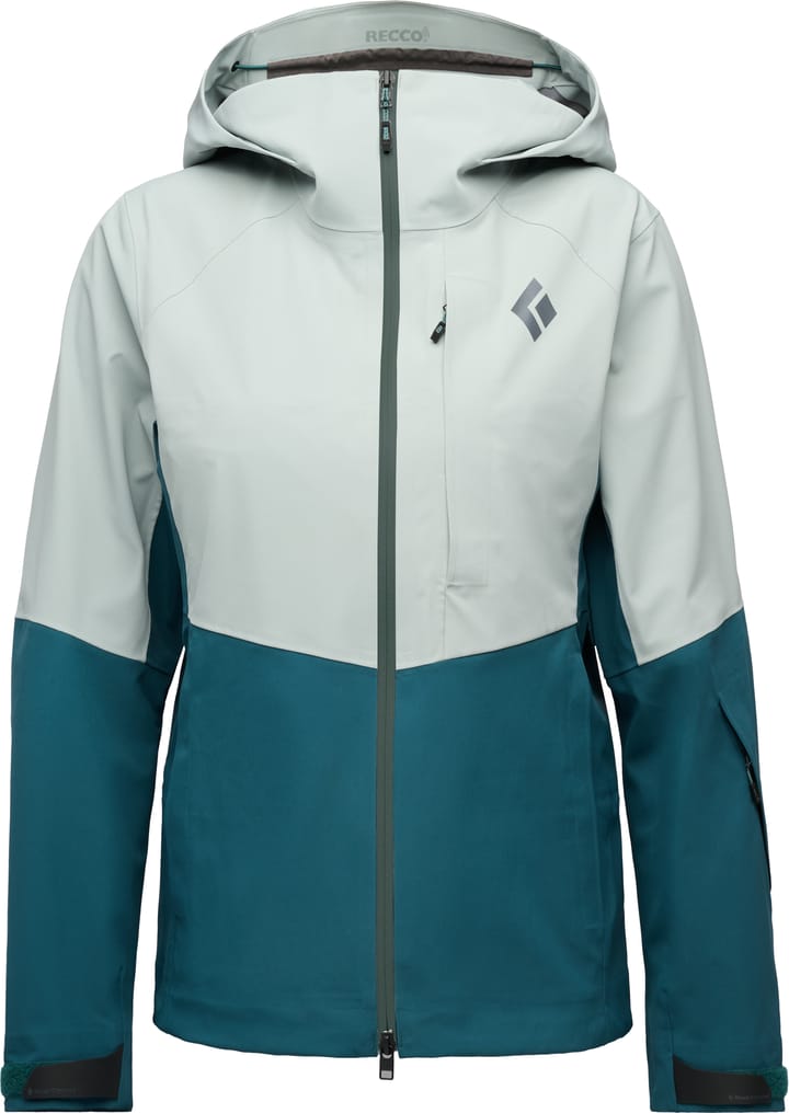 Black Diamond Women's Recon Stretch Shell Agave-deep Woods Black Diamond
