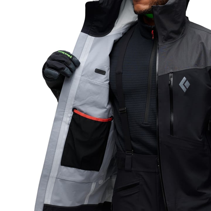 Black Diamond Men's Mission Alpine Shell Black Black Diamond