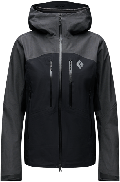 Black Diamond Women's Mission Alpine Shell Black