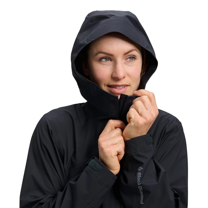 Black Diamond Women's Strataline Stretch Shell Black Black Diamond