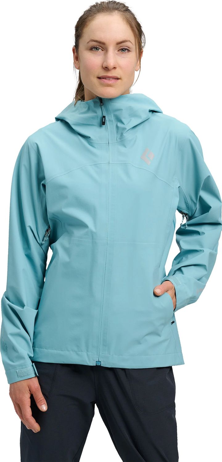 Black Diamond W Strataline Stretch Shell Glacier Black Diamond