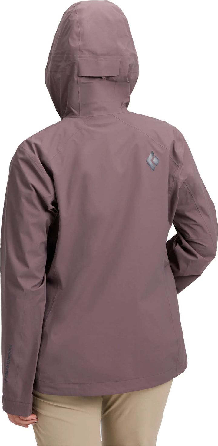 Black Diamond Women's Strataline Stretch Shell Dark Mauve Black Diamond