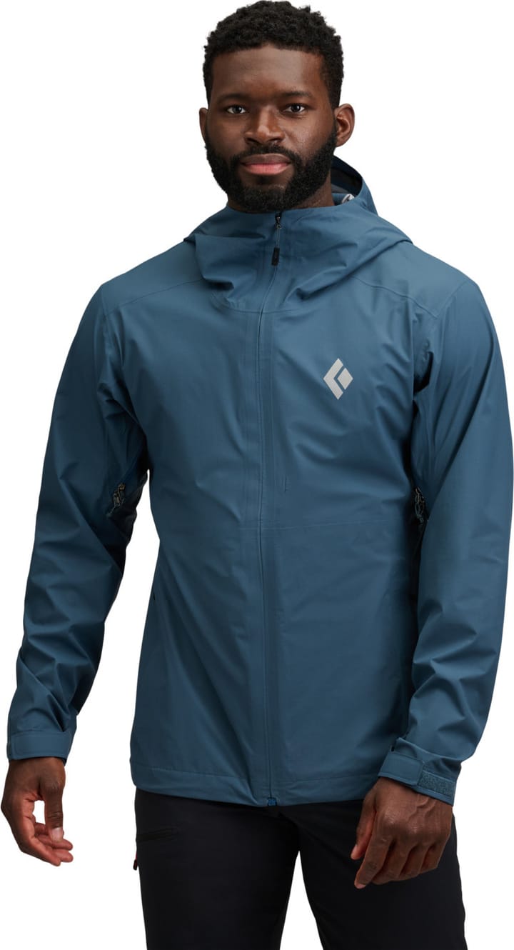 Black Diamond Men's Strataline Stretch Shell Midnight Blue Black Diamond