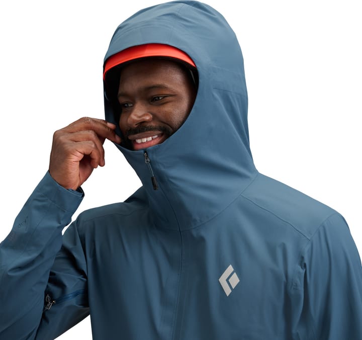 Black Diamond Men's Strataline Stretch Shell Midnight Blue Black Diamond