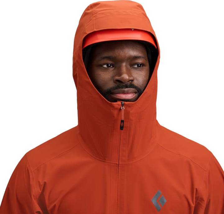 Black Diamond Men's Strataline Stretch Shell Burnt Sienna Black Diamond