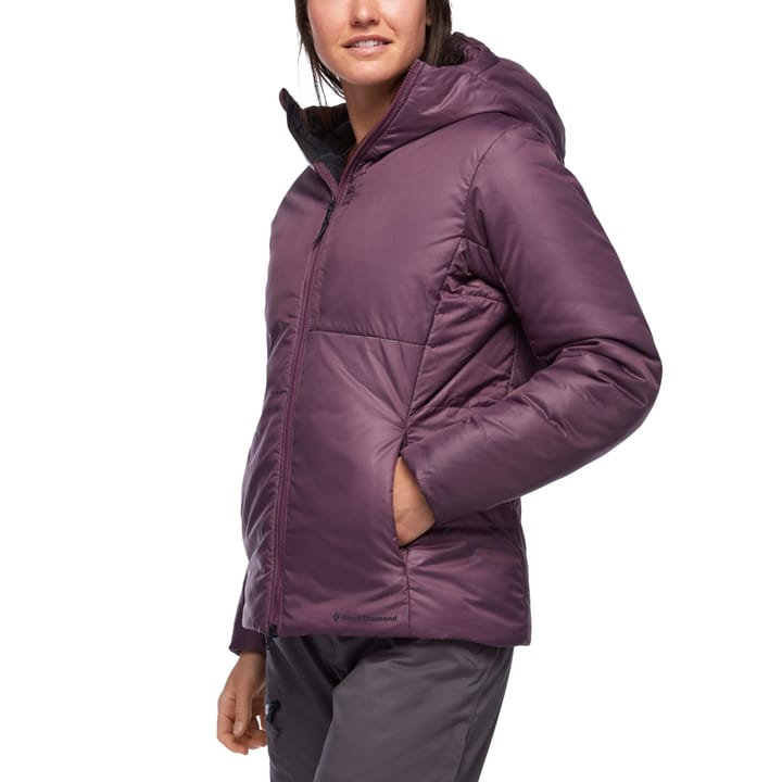 Black Diamond Women's Belay Parka Plum Black Diamond