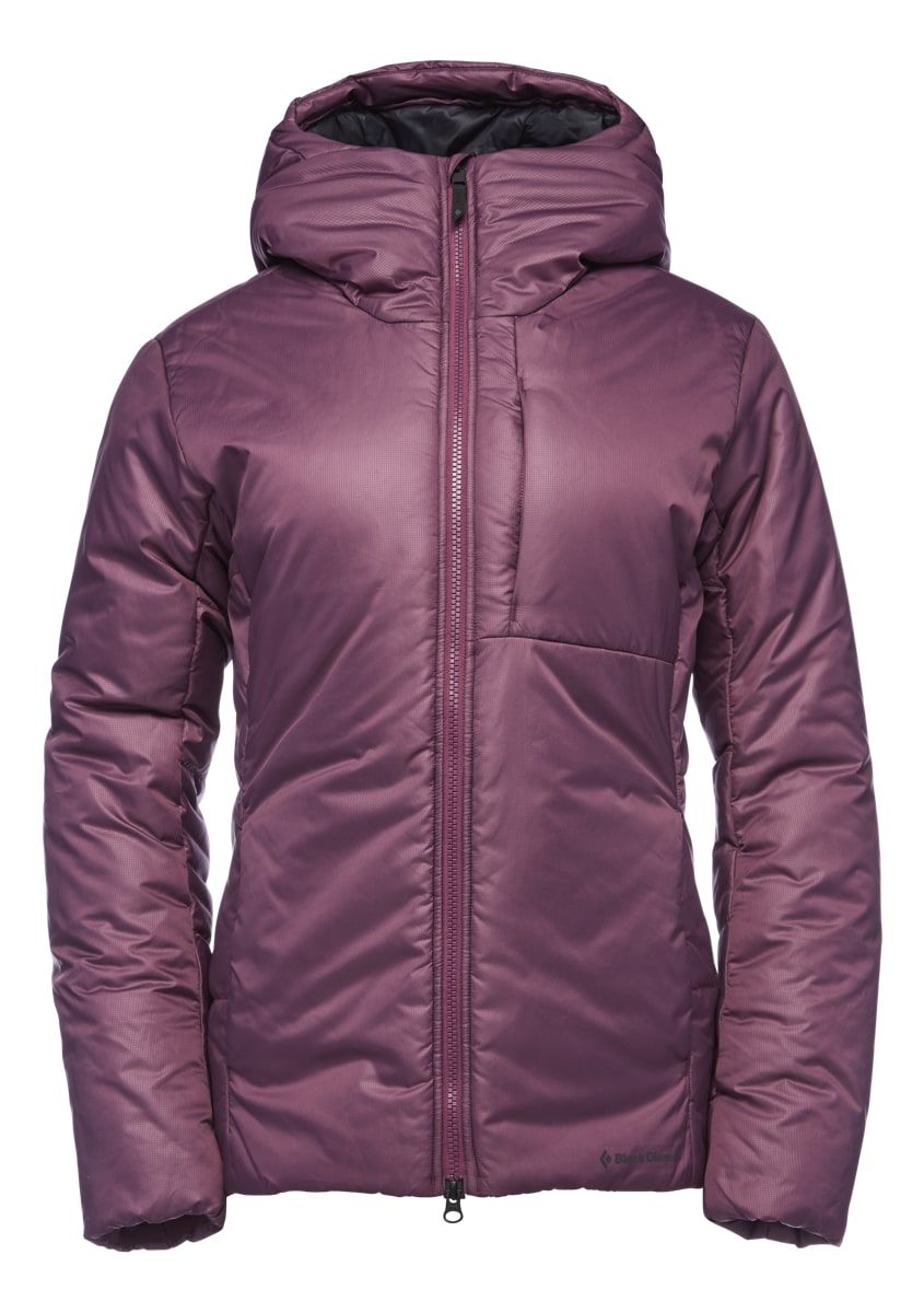 Black Diamond W Belay Parka Plum
