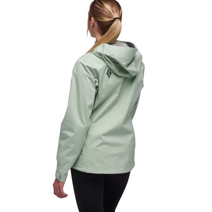 Black Diamond W Stormline Stretch Anorak Foam Green Black Diamond
