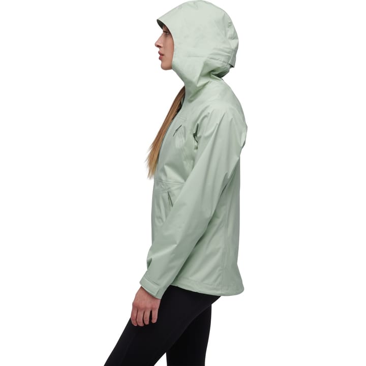 Black Diamond W Stormline Stretch Anorak Foam Green Black Diamond