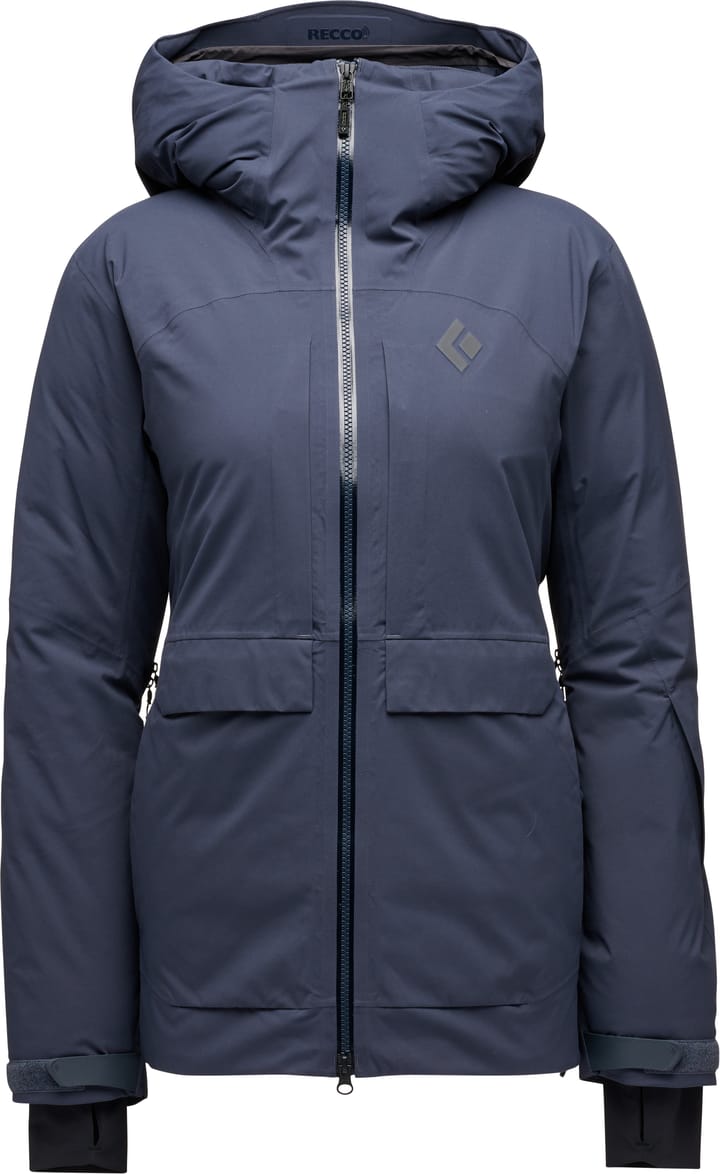 Black Diamond Women's Factor Insulated Parka Charcoal Black Diamond