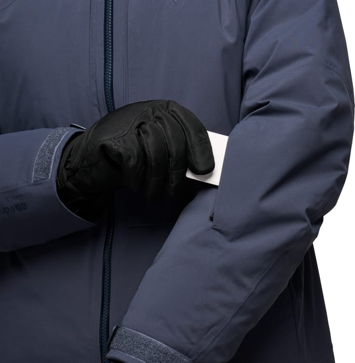 Black Diamond Women's Factor Insulated Parka Charcoal Black Diamond