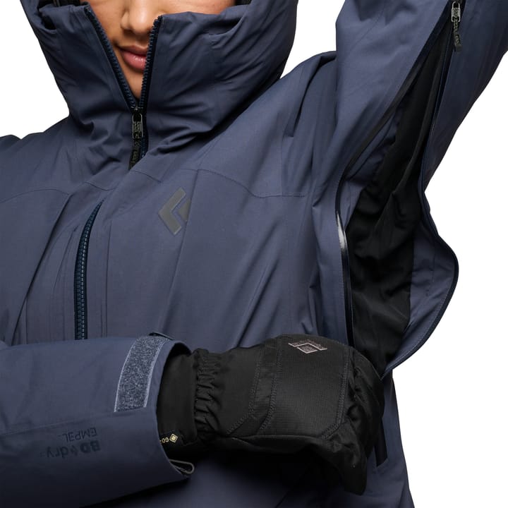 Black Diamond Women's Factor Insulated Parka Charcoal Black Diamond