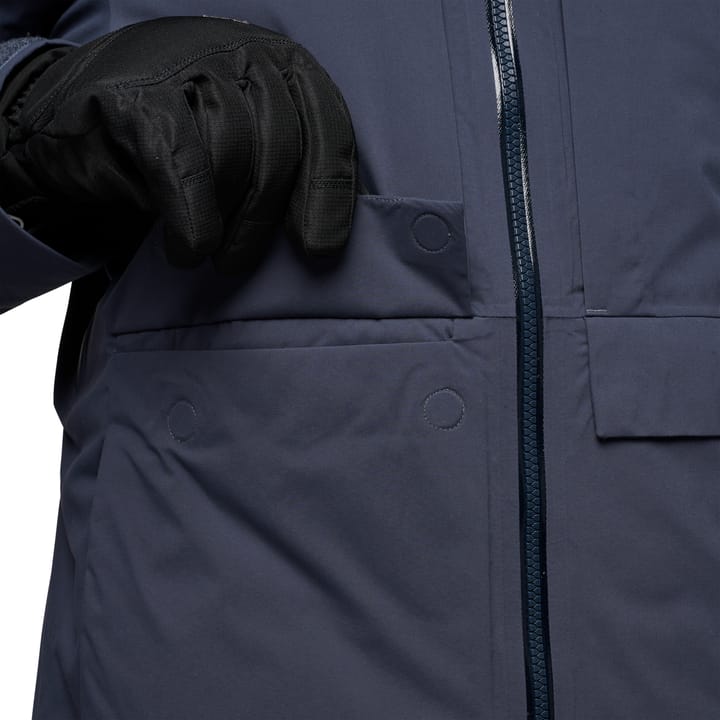 Black Diamond Women's Factor Insulated Parka Charcoal Black Diamond