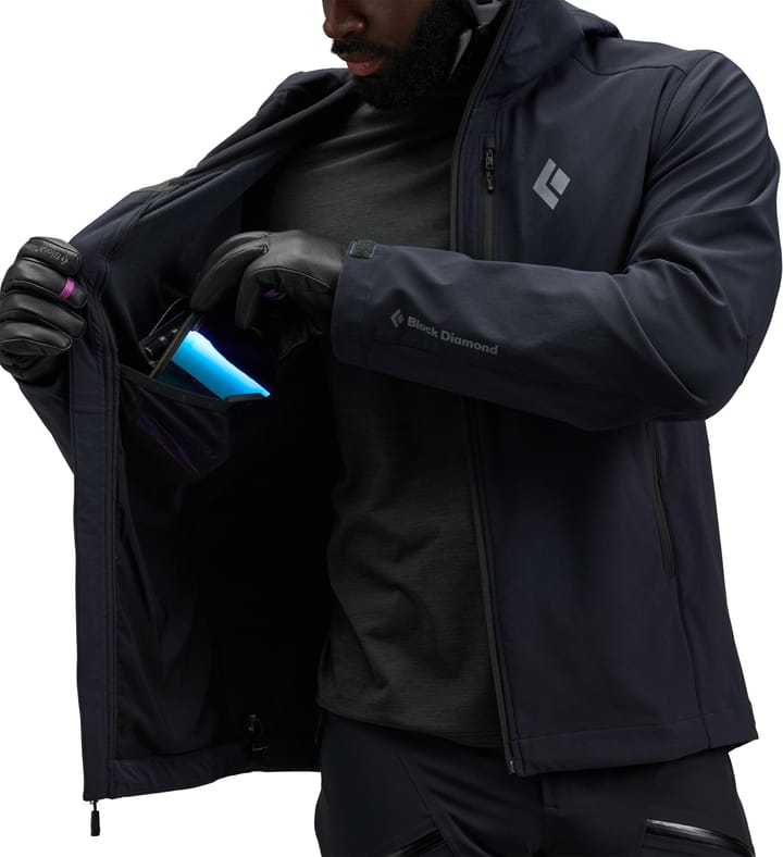 Black Diamond Men's Dawn Patrol Softshell Black Black Diamond