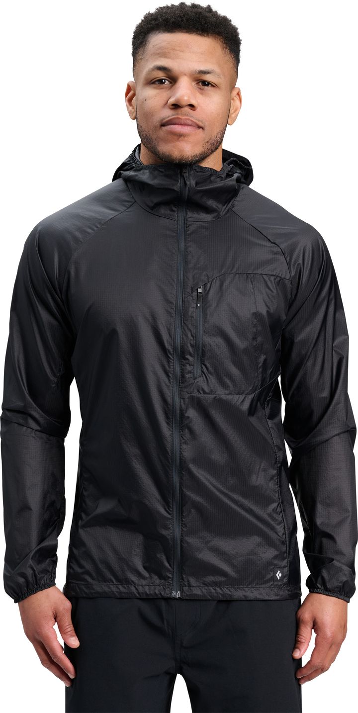 Black Diamond Men's Distance Wind Shell Black Black Diamond