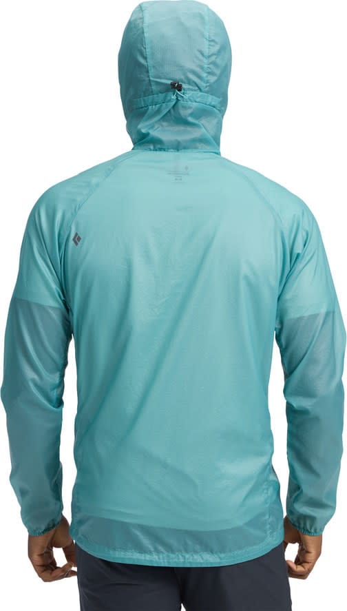 Black Diamond Men's Distance Wind Shell Glacier Black Diamond