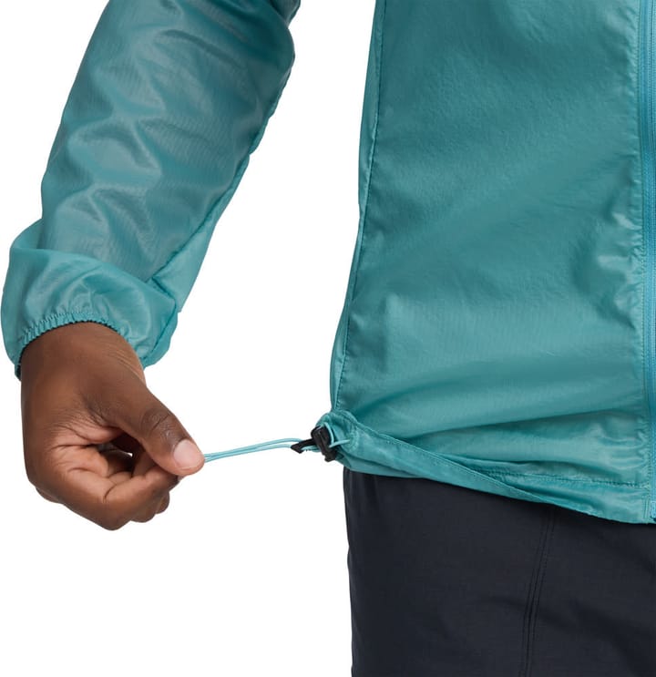 Black Diamond Men's Distance Wind Shell Glacier Black Diamond