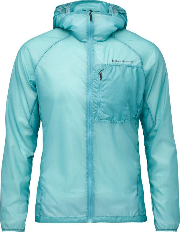 Black Diamond Men's Distance Wind Shell Glacier Black Diamond