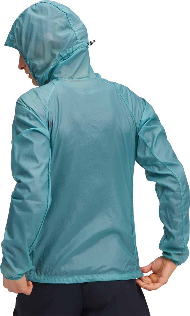 Black Diamond Women's Distance Wind Shell Glacier Black Diamond