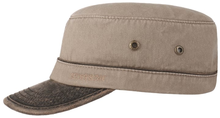 Stetson Army Cap Cotton Brown Stetson