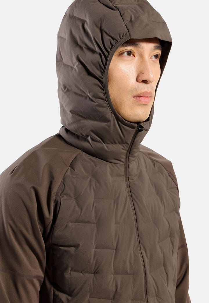 Odlo Men's Zeroweight Insulator Running Jacket Brown Granite Odlo