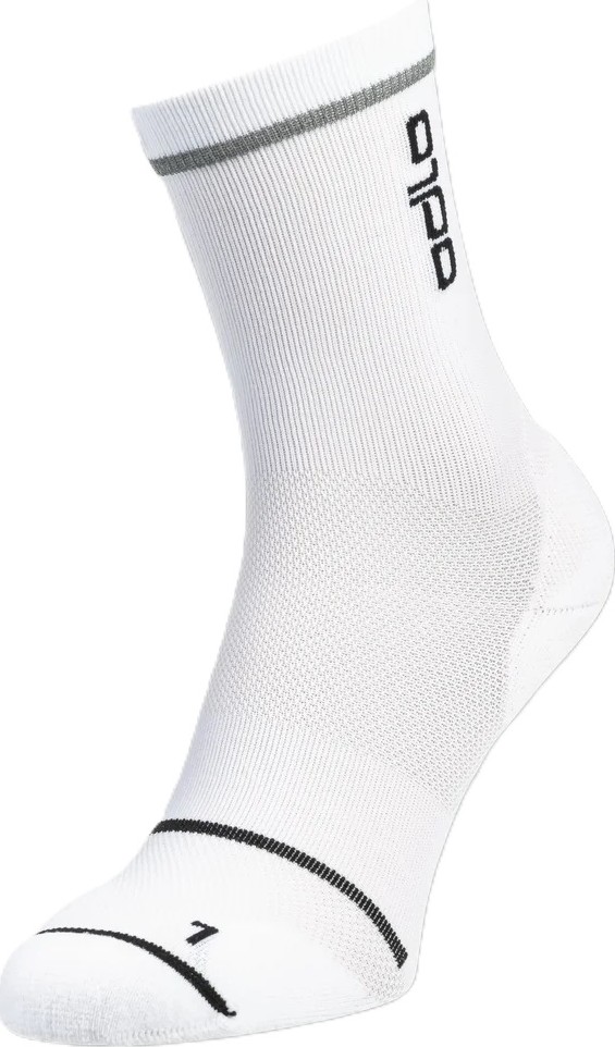 Odlo Odlo Socks Micro Crew Ceramicool Reflective Socks&nbsp; White
