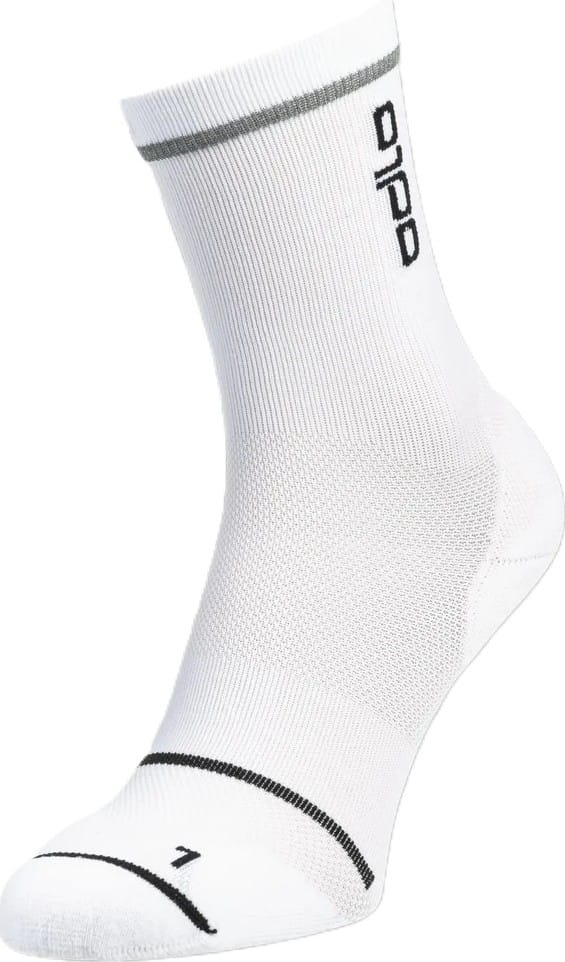 Odlo Odlo Socks Micro Crew Ceramicool Reflective Socks  White Odlo