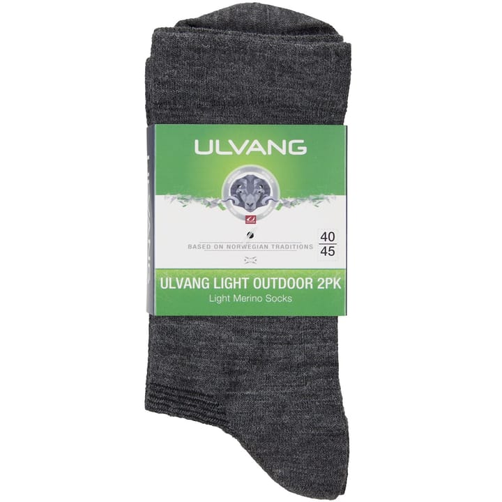 Ulvang Ulvang Light Outdoor 2pk Charcoal Melange Ulvang